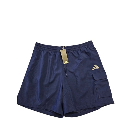 adidas Other - Adidas M Cargo Chelsea Shorts Mens XL Dark Blue Navy 7 Inch Inseam JF3532 NEW